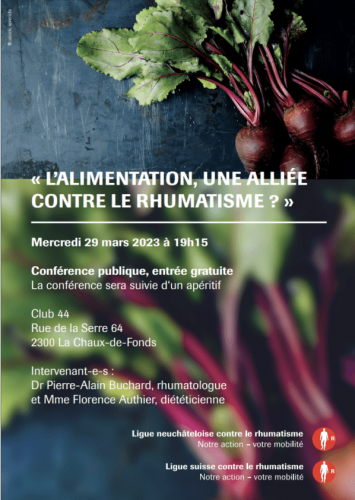 Image Alimentation et rhumatisme