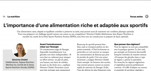 Image On parle d'alimentation et sport dans 20 Minutes