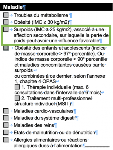 Image Nouvelle prescription diététique : le surpoids est maintenant pris en charge